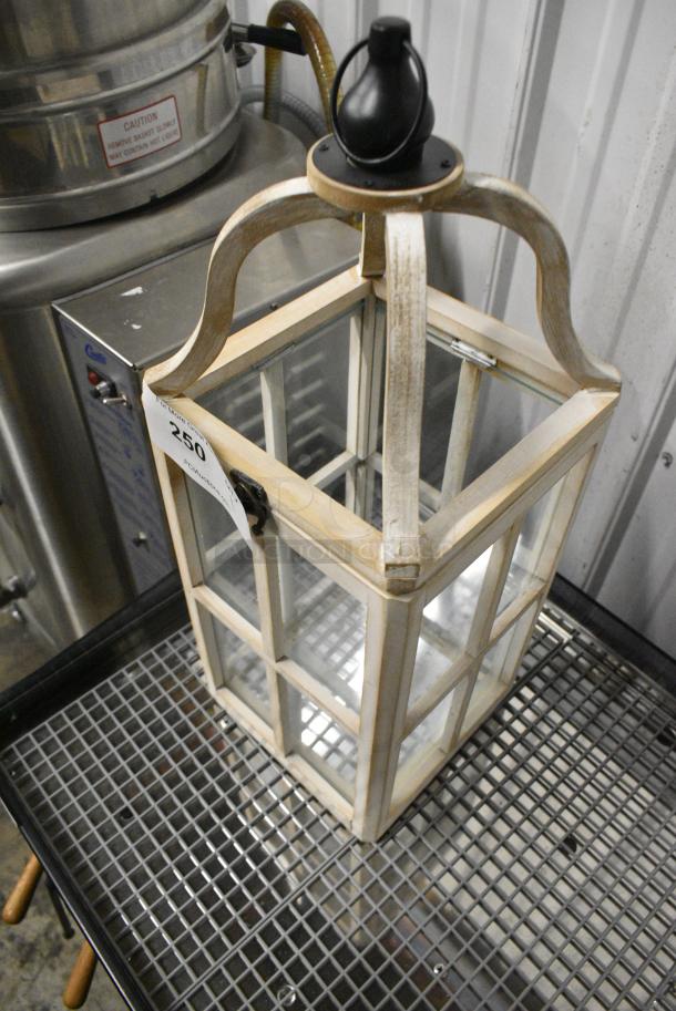 Wood Pattern Decorative Lantern - Image 3 of 3