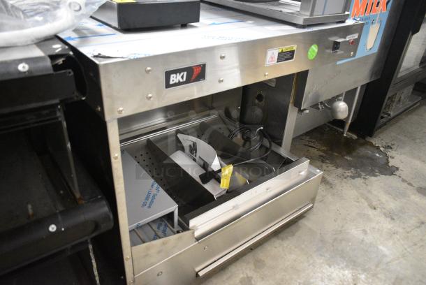 BRAND NEW! 2017 BKI HFW-R Stainless Steel Commercial Countertop Fry Dumping Warming Station. 120 Volts, 1 Phase. - Image 2 of 6