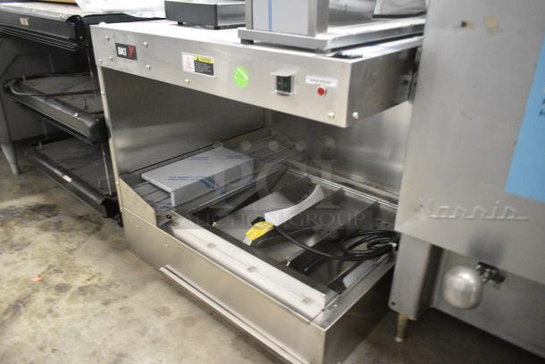 BRAND NEW! 2017 BKI HFW-R Stainless Steel Commercial Countertop Fry Dumping Warming Station. 120 Volts, 1 Phase. - Image 3 of 6