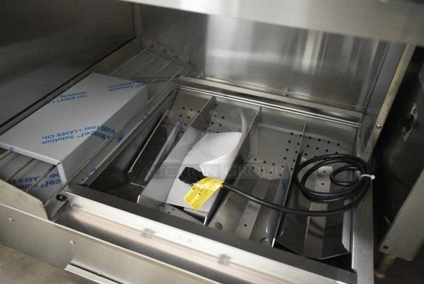 BRAND NEW! 2017 BKI HFW-R Stainless Steel Commercial Countertop Fry Dumping Warming Station. 120 Volts, 1 Phase. - Image 4 of 6