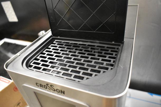 BRAND NEW SCRATCH AND DENT! Crosson DCB-2.2Airpot Stainless Steel Countertop Coffee Machine. 120 Volts, 1 Phase. - Image 4 of 7