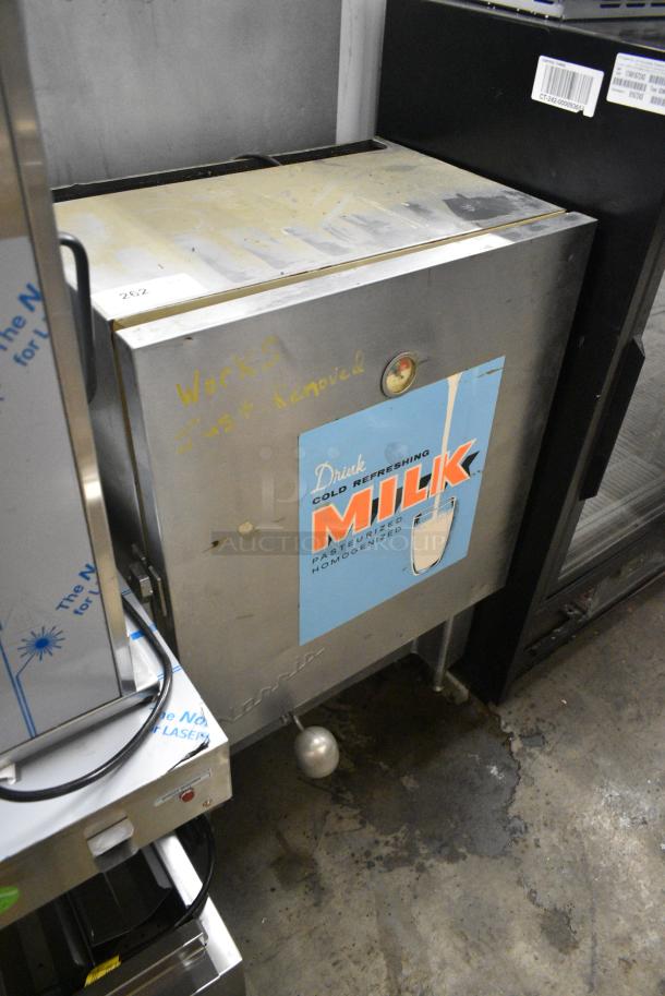 Norris N-10-M Stainless Steel Commercial Countertop Cream Dispenser. 110 Volts, 1 Phase. Tested and Working! - Image 2 of 7