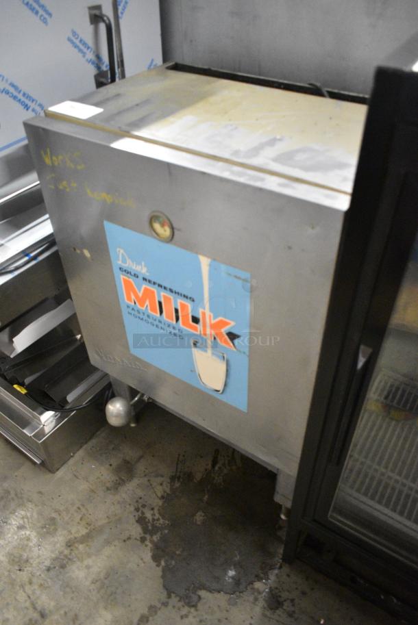 Norris N-10-M Stainless Steel Commercial Countertop Cream Dispenser. 110 Volts, 1 Phase. Tested and Working! - Image 3 of 7