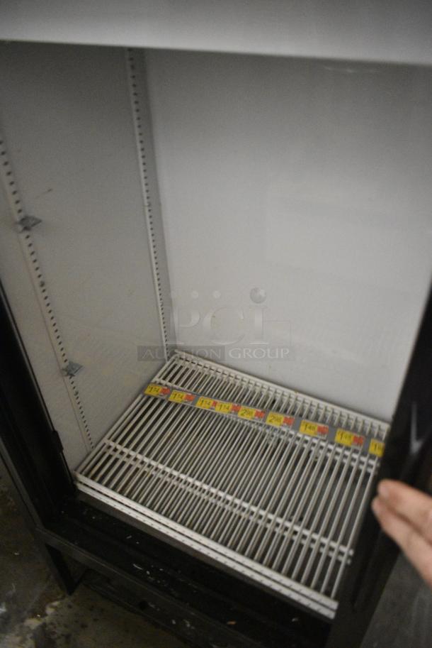 2017 True GDM-41SL-48-HC-LD Metal Commercial 2 Door Reach In Cooler Merchandiser w/ Poly Coated Racks. 115 Volts, 1 Phase. Tested and Working! - Image 5 of 8