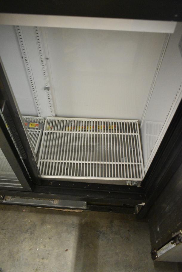 2017 True GDM-41SL-48-HC-LD Metal Commercial 2 Door Reach In Cooler Merchandiser w/ Poly Coated Racks. 115 Volts, 1 Phase. Tested and Working! - Image 6 of 8