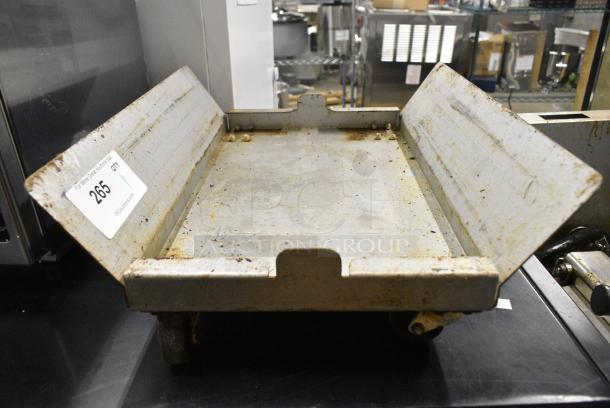 Metal Commercial Dolly on Commercial Casters. - Image 1 of 3