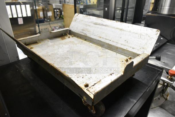 Metal Commercial Dolly on Commercial Casters. - Image 2 of 3