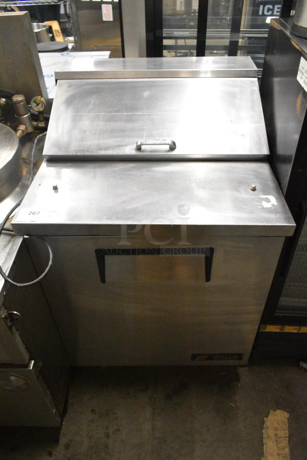 True TSSU-27-08 Stainless Steel Commercial Sandwich Salad Prep Table Bain Marie Mega Top. 115 Volts, 1 Phase. Tested and Working! - Image 1 of 6