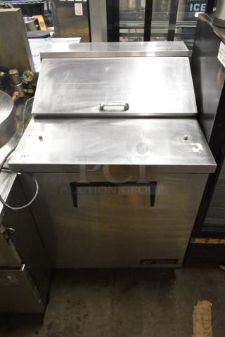 True TSSU-27-08 Stainless Steel Commercial Sandwich Salad Prep Table Bain Marie Mega Top. 115 Volts, 1 Phase. Tested and Working!
