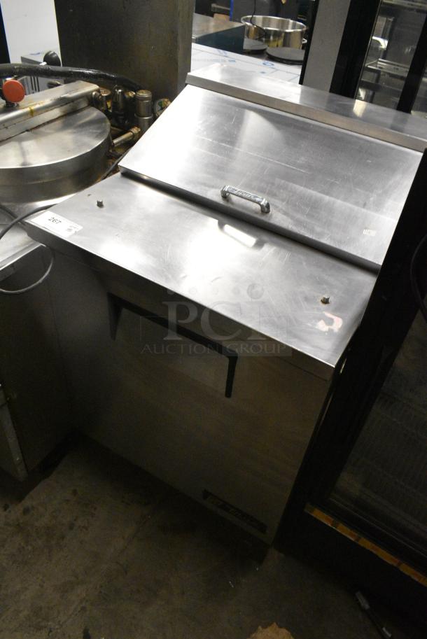 True TSSU-27-08 Stainless Steel Commercial Sandwich Salad Prep Table Bain Marie Mega Top. 115 Volts, 1 Phase. Tested and Working! - Image 3 of 6