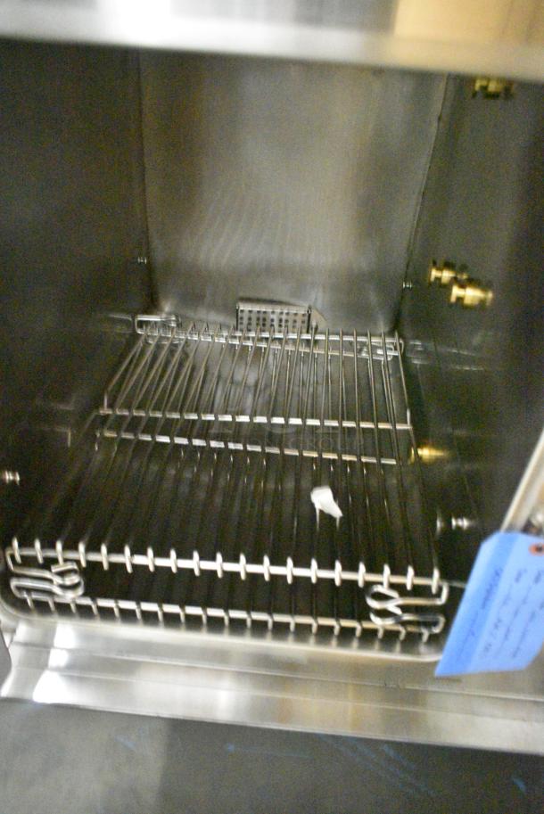 BRAND NEW SCRATCH AND DENT! 2024 Cleveland 24CGA10 Stainless Steel Commercial Natural Gas Powered 2 Deck Steam Cabinet. 125,000 BTU. - Image 4 of 6