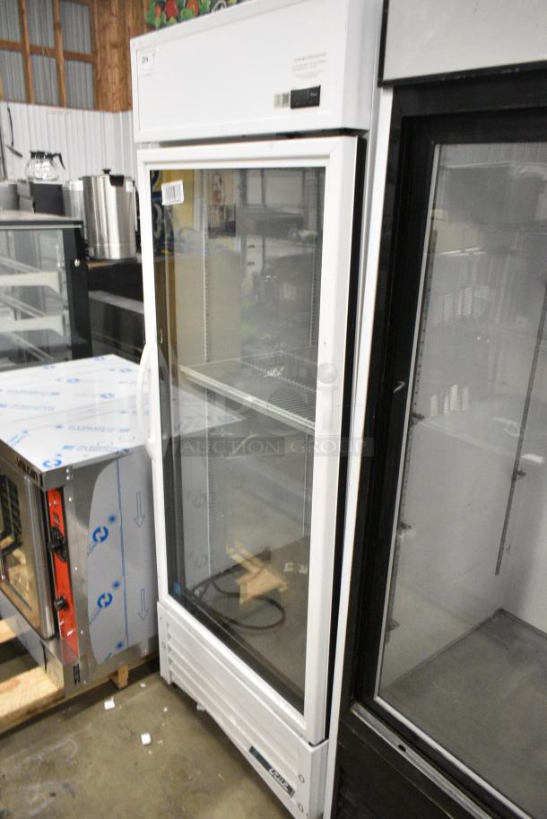 2021 True TSCI-600R-G-PH Metal Commercial Single Door Reach In Cooler Merchandiser. 115 Volts, 1 Phase. Tested and Powers On But Does Not Get Cold - Image 3 of 6