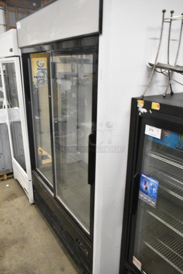 2016 Migali C-49RS Metal Commercial 2 Door Reach In Cooler Merchandiser. 115 Volts, 1 Phase. Tested and Working! - Image 3 of 7