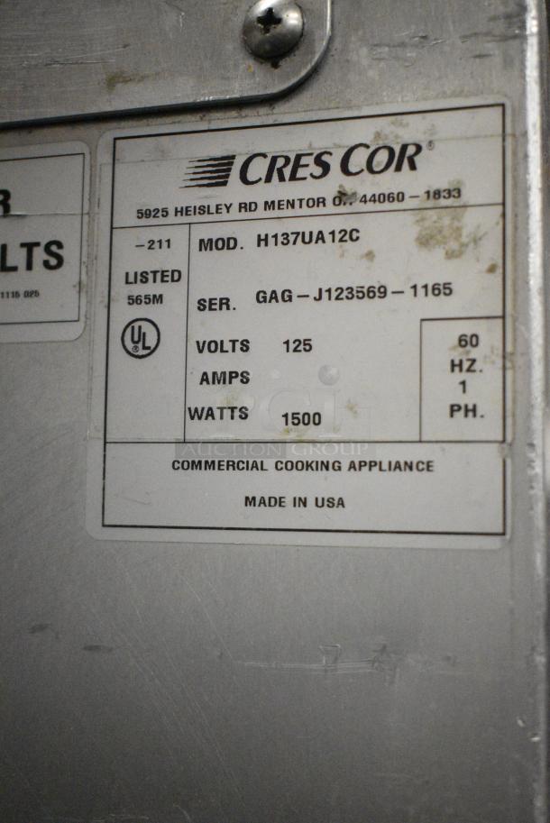 CresCor H137UA12C Metal Commercial Heated Holding Cabinet on Commercial Casters. 125 Volts, 1 Phase. Tested and Working! - Image 5 of 6