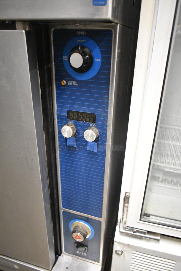 2 Duke 6/13 Stainless Steel Commercial Natural Gas Powered Full Size Convection Oven w/ View Through Door, Solid Door, Metal Oven Racks. 2 Times Your Bid! - Image 4 of 9