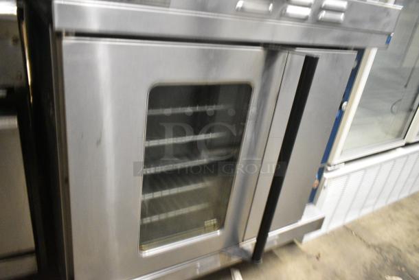 2 Duke 6/13 Stainless Steel Commercial Natural Gas Powered Full Size Convection Oven w/ View Through Door, Solid Door, Metal Oven Racks. 2 Times Your Bid! - Image 5 of 9