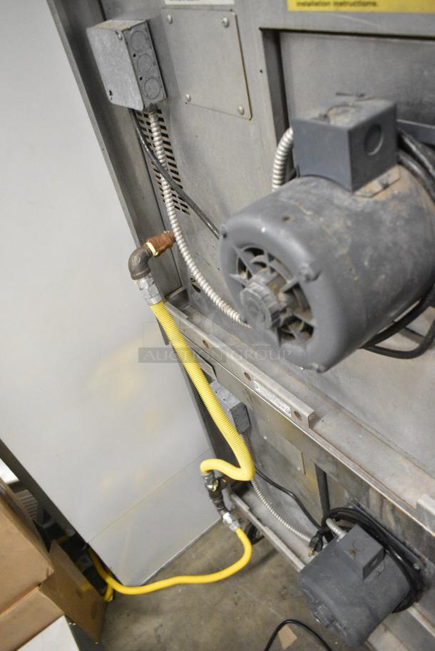 2 Duke 6/13 Stainless Steel Commercial Natural Gas Powered Full Size Convection Oven w/ View Through Door, Solid Door, Metal Oven Racks. 2 Times Your Bid! - Image 9 of 9