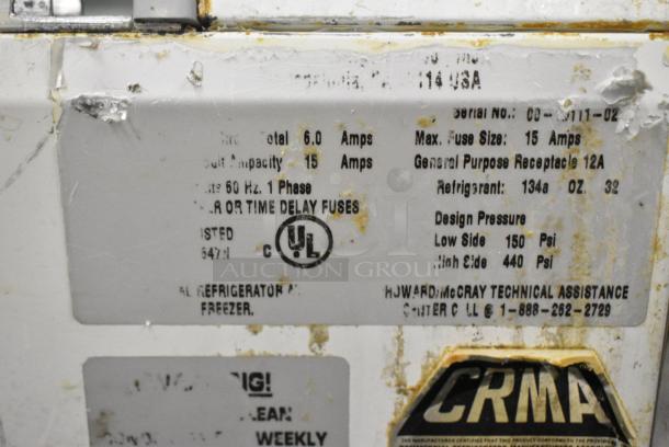 McCray Metal Commercial Floor Style Deli Display Case Merchandiser. 115 Volts, 1 Phase. Cannot Test - Unit Was Previously Hardwired - Image 6 of 6