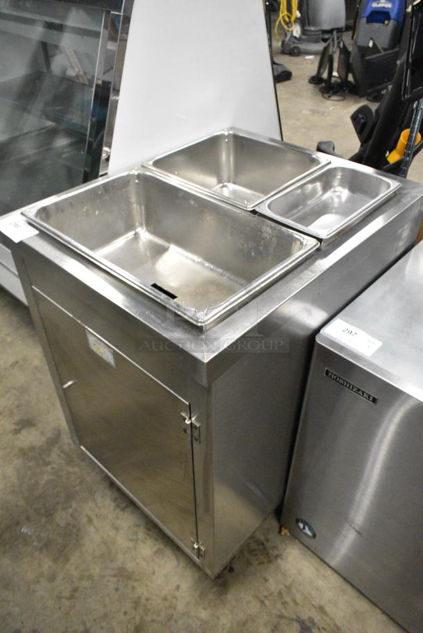 Giles Stainless Steel Commercial Floor Style Table. - Image 3 of 5