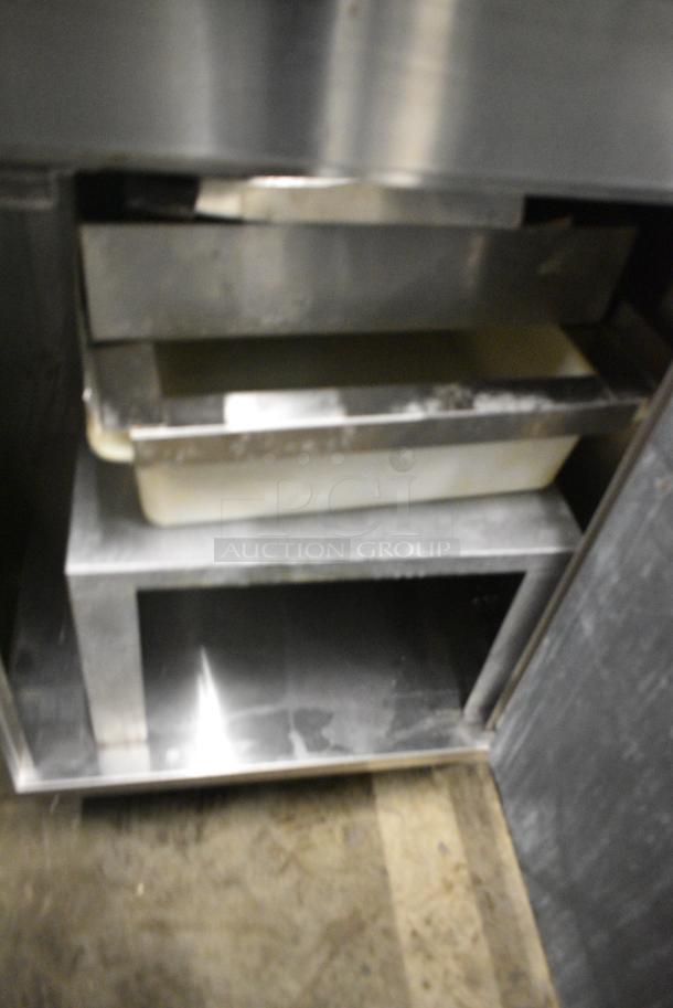 Giles Stainless Steel Commercial Floor Style Table. - Image 4 of 5