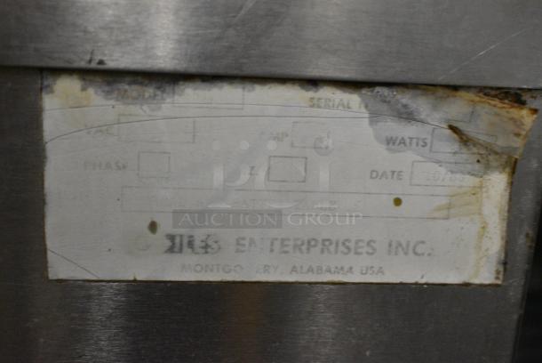 Giles Stainless Steel Commercial Floor Style Table. - Image 5 of 5