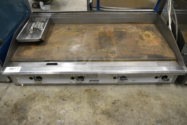 Toastmaster Pro-Series Stainless Steel Commercial Countertop Natural Gas Powered Flat Top Griddle. - Image 1 of 7