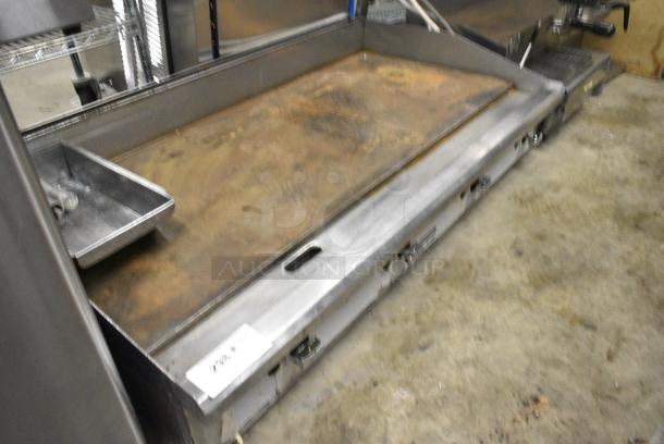 Toastmaster Pro-Series Stainless Steel Commercial Countertop Natural Gas Powered Flat Top Griddle. - Image 2 of 7