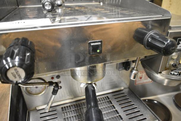 Gensaco GEN 5.0-elfa/sa Stainless Steel Commercial Countertop Single Group Espresso Machine w/ Portafilter and Steam Wand. 115 Volts, 1 Phase. - Image 4 of 8