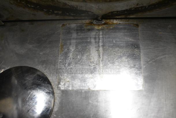 Stainless Steel Commercial Countertop 3 Burner Coffee Machine w/ Hot Water Dispenser and Metal Brew Basket. - Image 5 of 5