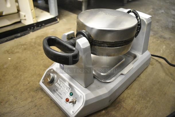 Waring WW180X Stainless Steel Countertop Waffle Maker. 120 Volts, 1 Phase. Tested and Working! - Image 3 of 7