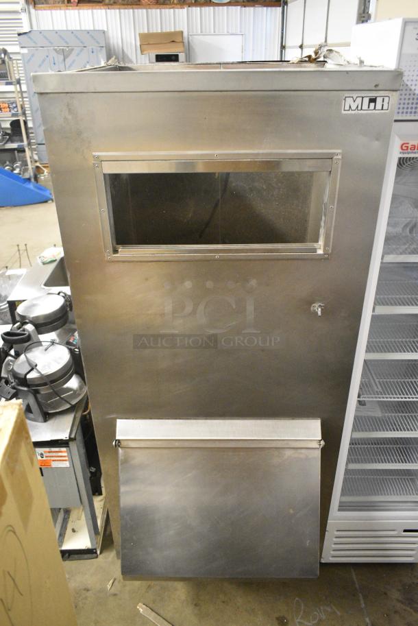 MGR Stainless Steel Commercial Ice Bin. - Image 1 of 5