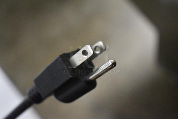 BRAND NEW SCRATCH AND DENT! Galaxy 177GDN5RBW Metal Commercial Single Door Reach In Cooler Merchandiser with Red, White, and Blue LED Lighting. 110-120 Volts, 1 Phase. Tested and Working! - Image 5 of 5