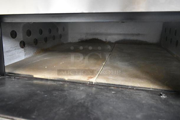 2 Attias Stainless Steel Commercial Natural Gas Powered Single Deck Pizza Oven. 2 Times Your Bid! - Image 4 of 12