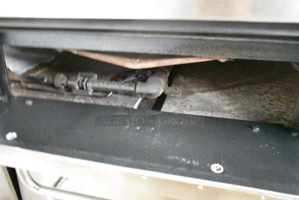 2 Attias Stainless Steel Commercial Natural Gas Powered Single Deck Pizza Oven. 2 Times Your Bid! - Image 5 of 12