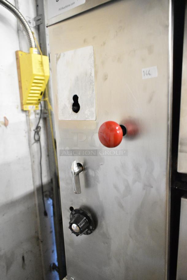 2 Attias Stainless Steel Commercial Natural Gas Powered Single Deck Pizza Oven. 2 Times Your Bid! - Image 8 of 12