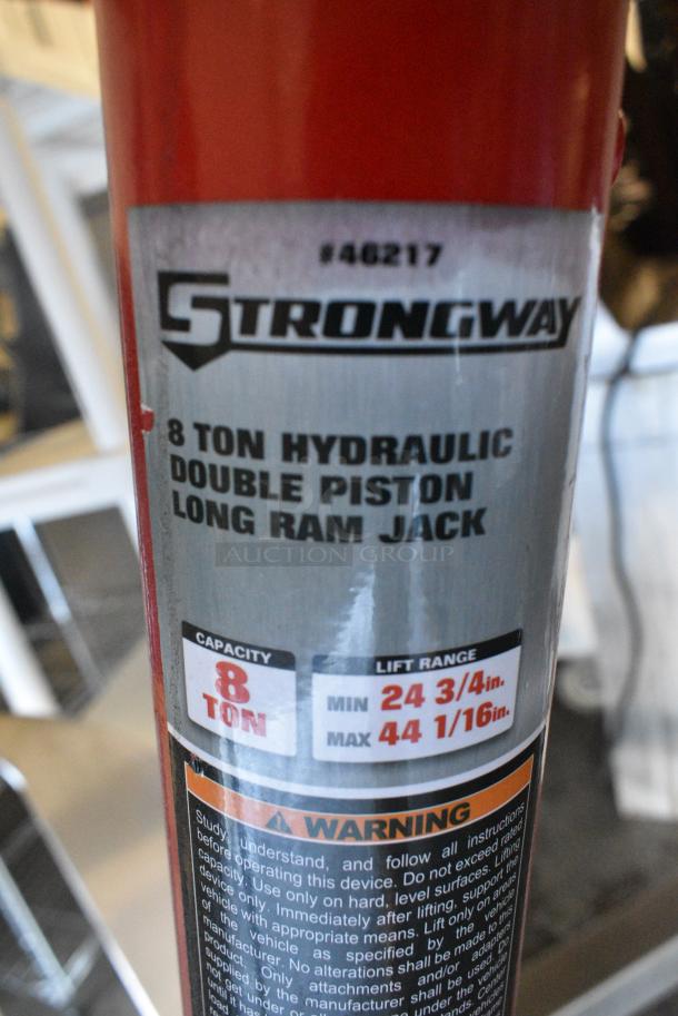 Admix #1 MOBILE LS Stainless Steel Commercial Floor Style Mobile Mixer w/ Strongway 8 Ton Hydraulic Double Piston Long Ram Jack. 230/460 Volts, 3 Phase. - Image 7 of 10