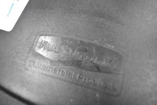 Rubbermaid Poly Trash Can Shell on Commercial Casters. - Image 6 of 6