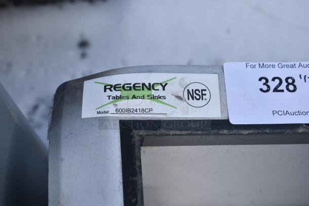 BRAND NEW SCRATCH AND DENT! Regency 600IB2418CP 18" x 24" Stainless Steel Drop-In Ice Bin with 7 Circuit Post-Mix Cold Plate - Image 3 of 3