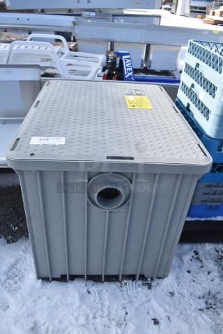 BRAND NEW SCRATCH AND DENT! Canplas 3950A03(S) Metal Commercial Grease Trap