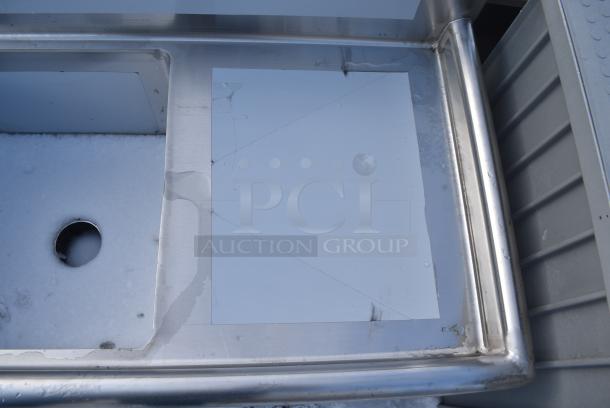 BRAND NEW SCRATCH AND DENT! Regency 600S21717218 Stainless Steel 2 Bay Sink w/ Dual Drain Boards. - Image 4 of 6