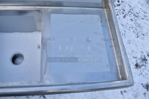 BRAND NEW SCRATCH AND DENT! Regency 600S21717218 Stainless Steel 2 Bay Sink w/ Dual Drain Boards. No Legs. - Image 3 of 5