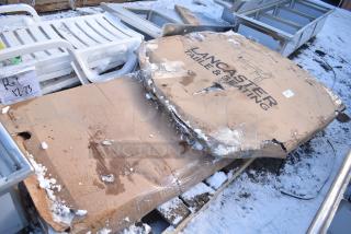 2 BRAND NEW SCRATCH AND DENT! Items Including Folding Table. 2 Times Your Bid!