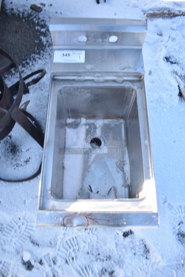 BRAND NEW SCRATCH AND DENT! Eagle Group MA2-22 24" Modular Hand Sink for 2200 Series Underbar Equipment - 12" x 24" - Image 6 of 7