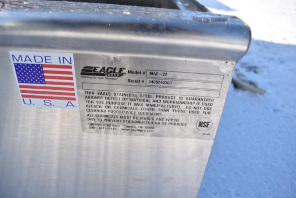 BRAND NEW SCRATCH AND DENT! Eagle Group MA2-22 24" Modular Hand Sink for 2200 Series Underbar Equipment - 12" x 24" - Image 7 of 7