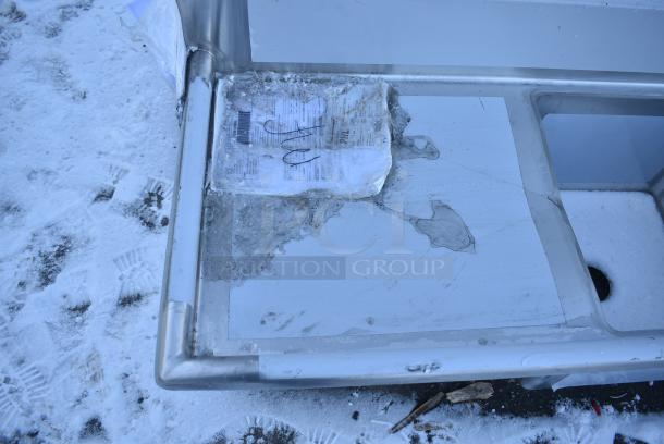 BRAND NEW SCRATCH AND DENT! Regency 600S21818224 Stainless Steel 2 Bay Sink w/ Dual Drain Boards. No Legs. - Image 2 of 5