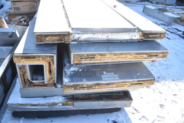 4'x6' Norlake SELF CONTAINED Walk In Cooler Box w/ Compressor and Condenser. - Image 3 of 11