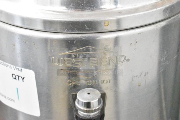 WestBend Metal Percolating Urn. 120 Volts, 1 Phase. - Image 2 of 5