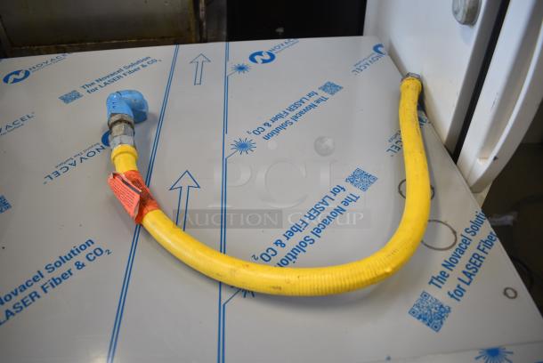 3 Gas Hoses; 2 Gray and 1 Yellow. 3 Times Your Bid! - Image 2 of 4