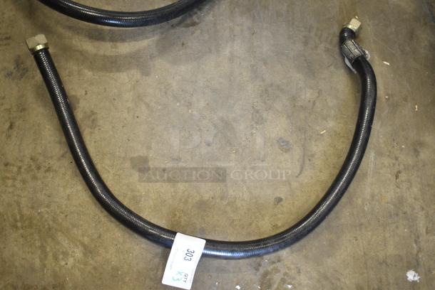 3 Black Gas Hoses. 3 Times Your Bid! - Image 4 of 4