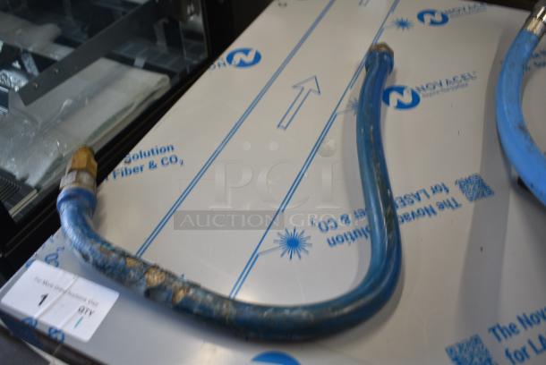4 Blue Gas Hoses. 4 Times Your Bid! - Image 3 of 5